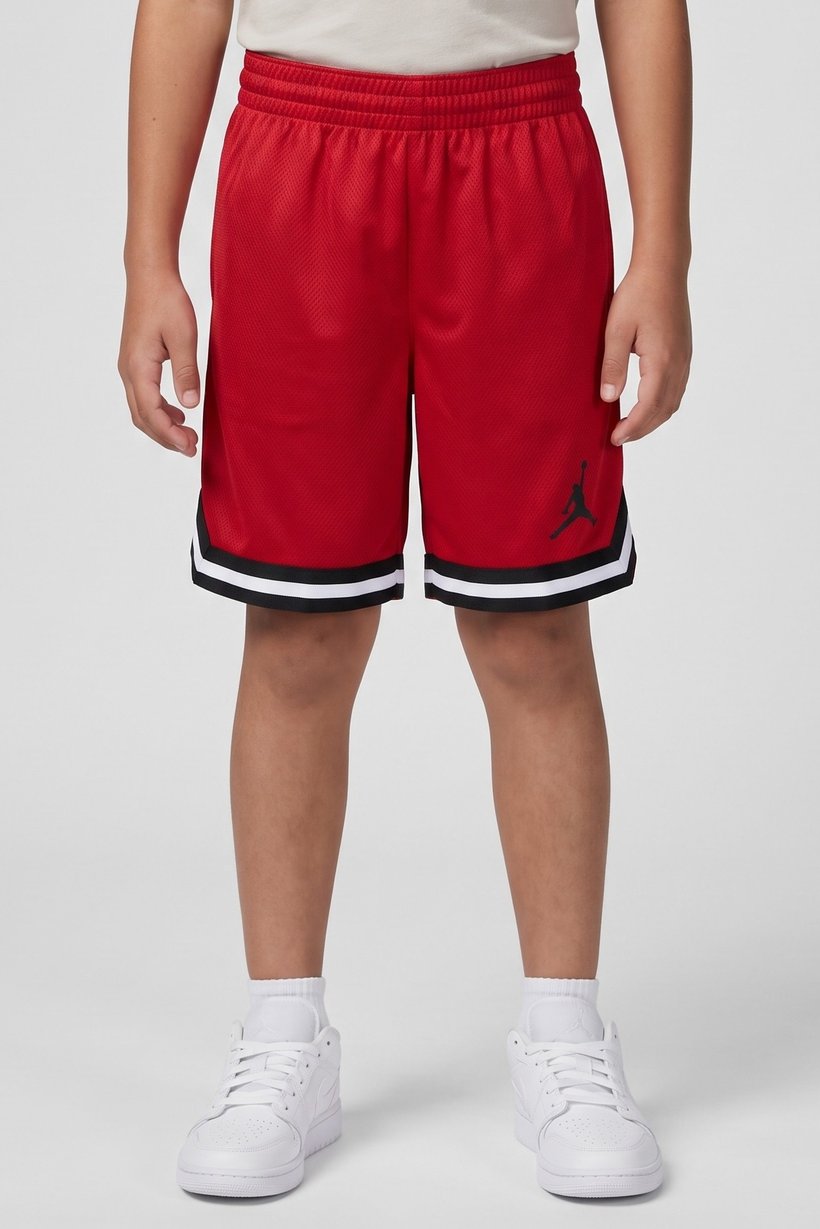 Kids Boy Sportswear Fit Basketball Shorts, Dark Red