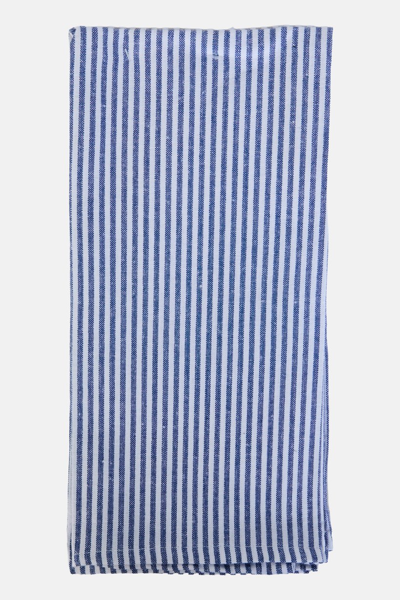 4 Pieces Stripe Cotton Towel Set, Multicolor