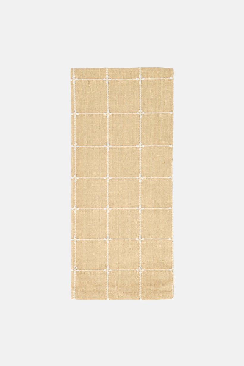 4 Pieces Premium Cotton Dish Towel Set, Beige