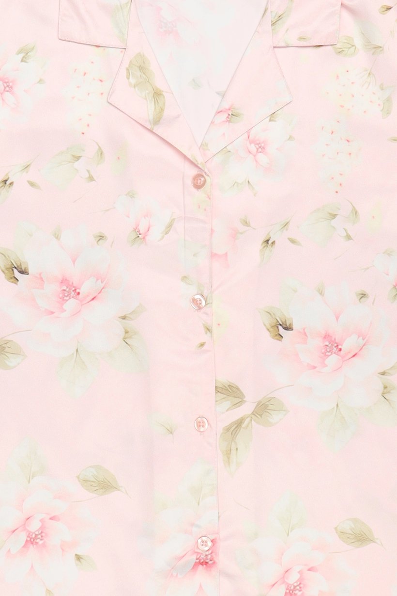 Women 2 Pieces Floral Print Long Sleeve Top And Pants Pyjama Set, Multicolor