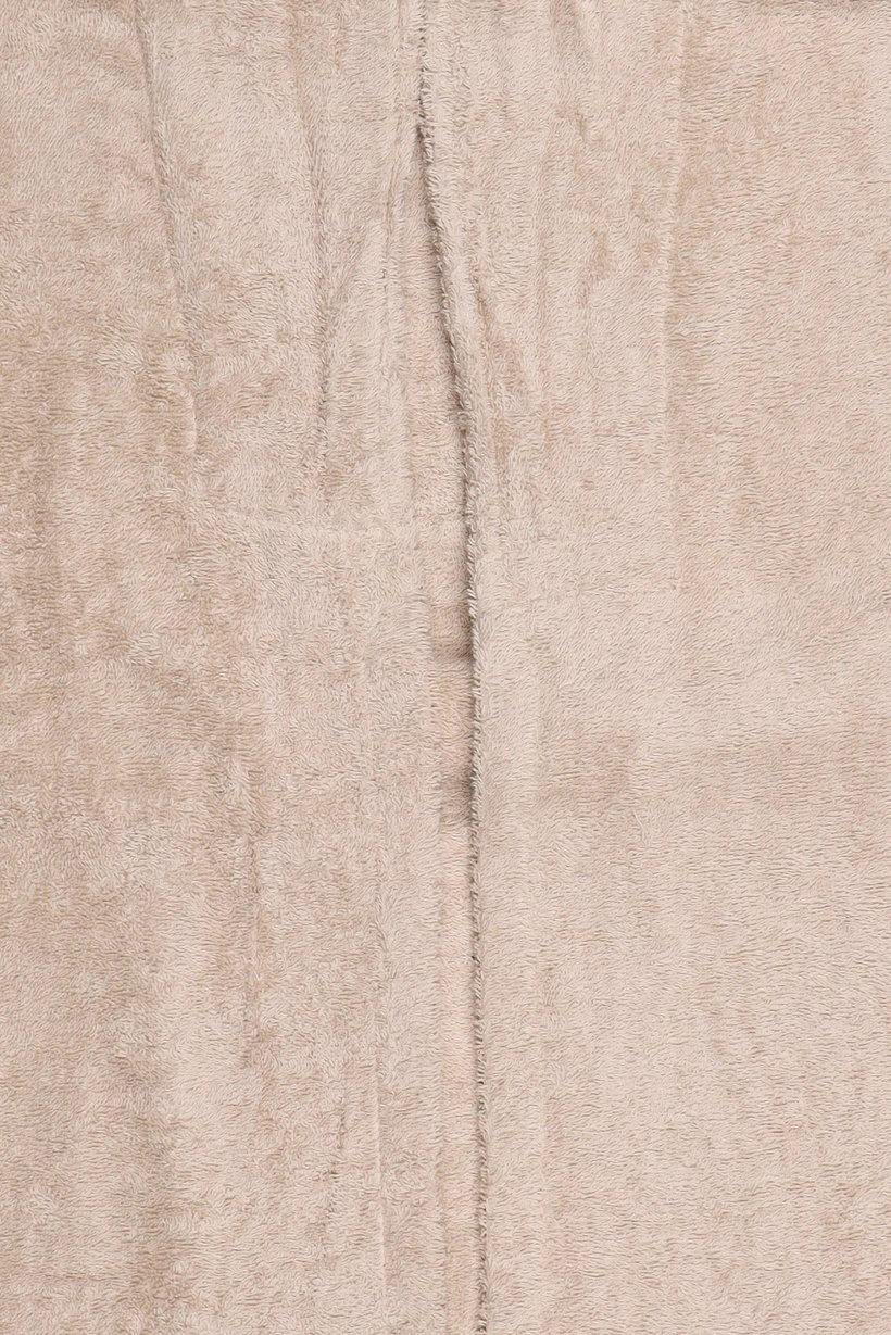 Women Textured Bath Robe, Beige