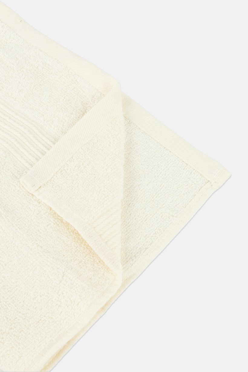 4 Pieces Hand Towel Set, White