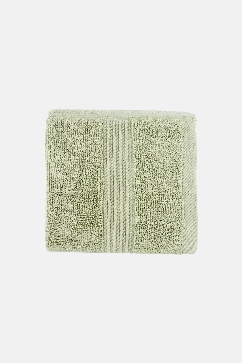 4 Pieces Face Towel Set, Sage Green