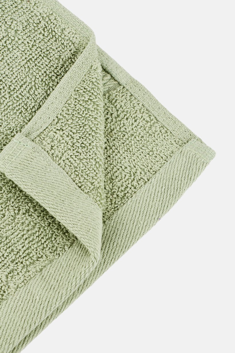 4 Pieces Face Towel Set, Sage Green