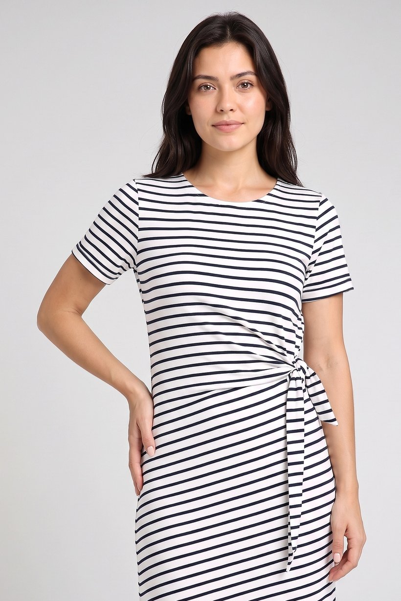 Women Stripe Maxi Dress, Multicolor