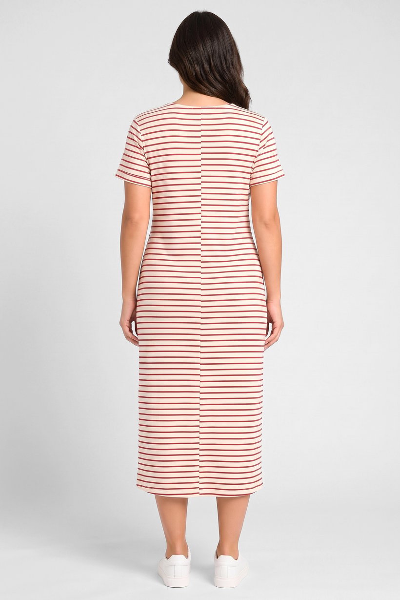 Women Stripe Maxi Dress, Multicolor