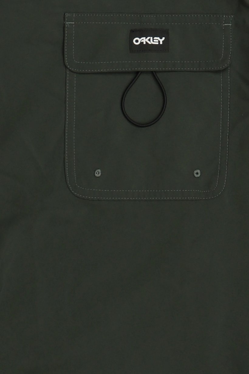 Men Brand Logo  Board Shorts, Dark Green