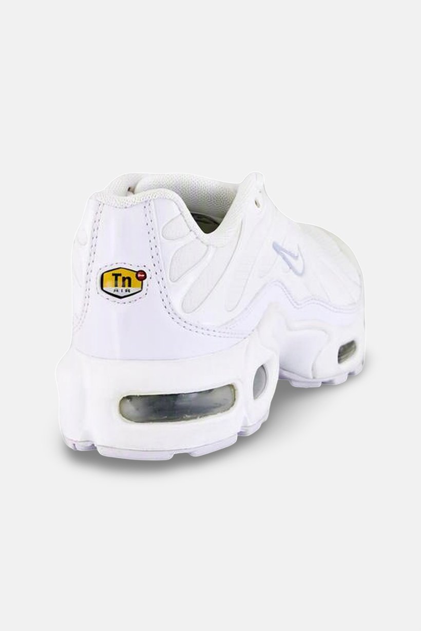 Kids Girl Air Max Plus Lace Up Outdoor Shoes, White