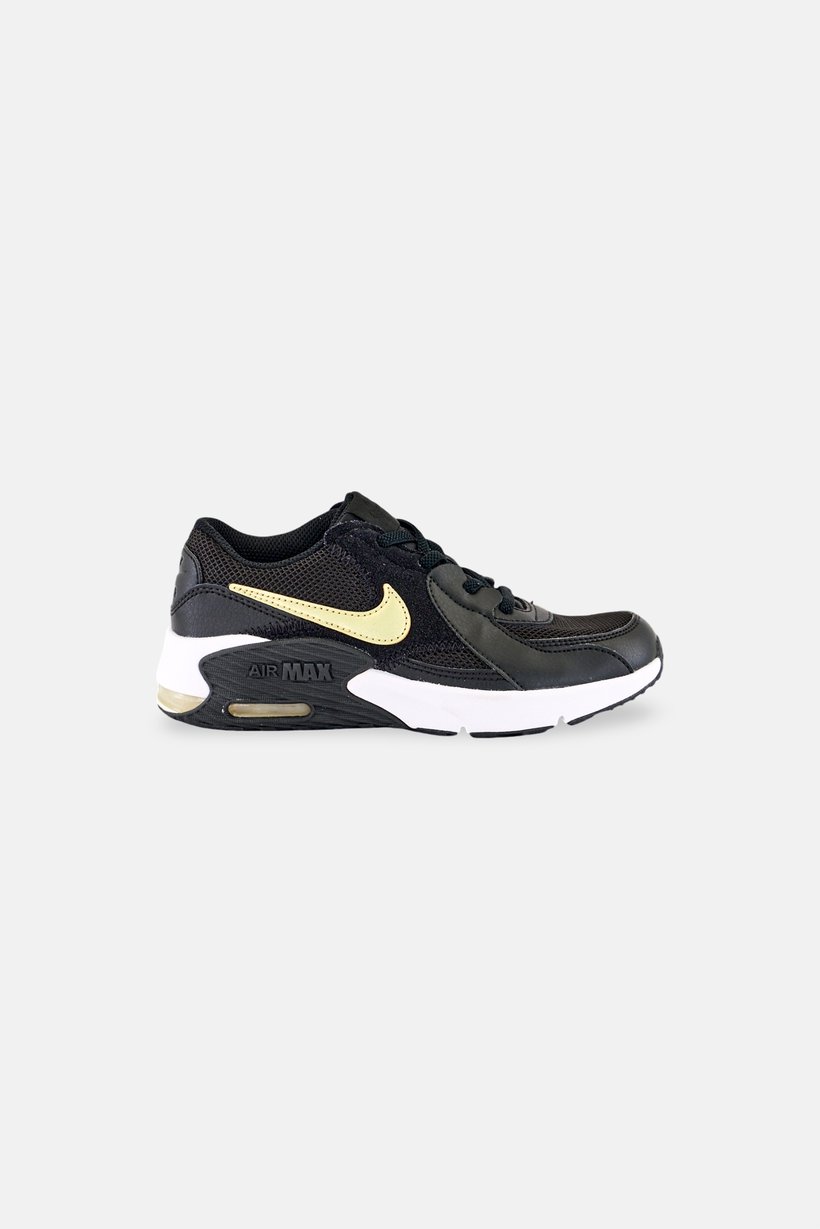 Kids Boy Air Max Excee Lace Up Outdoor Shoes, Black