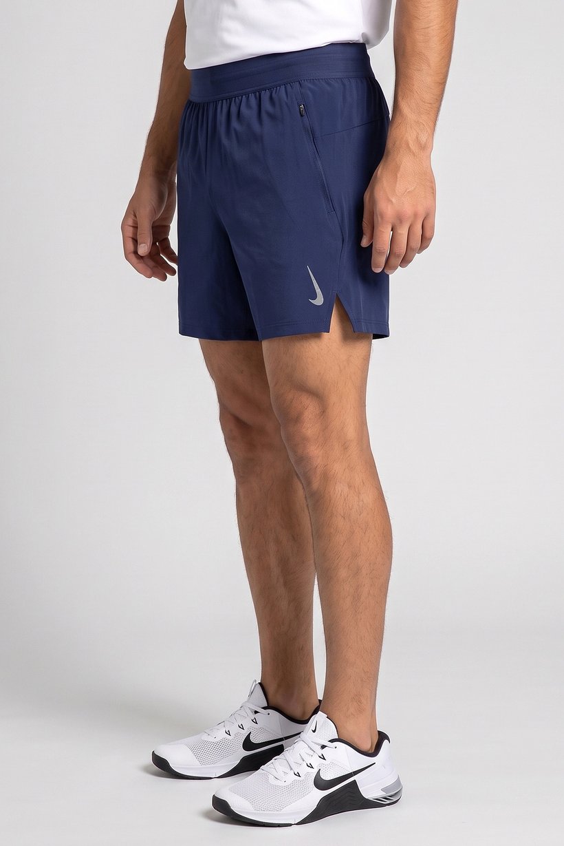 Men Dri-Fit Yoga Shorts, Navy