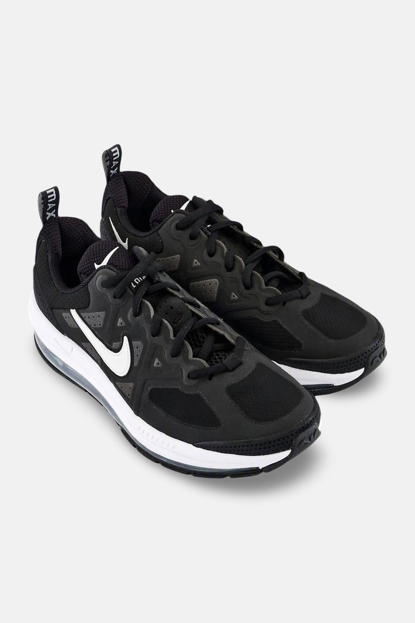 Kids Boy Air Max Genome Lace Up Outdoor Shoes, Black