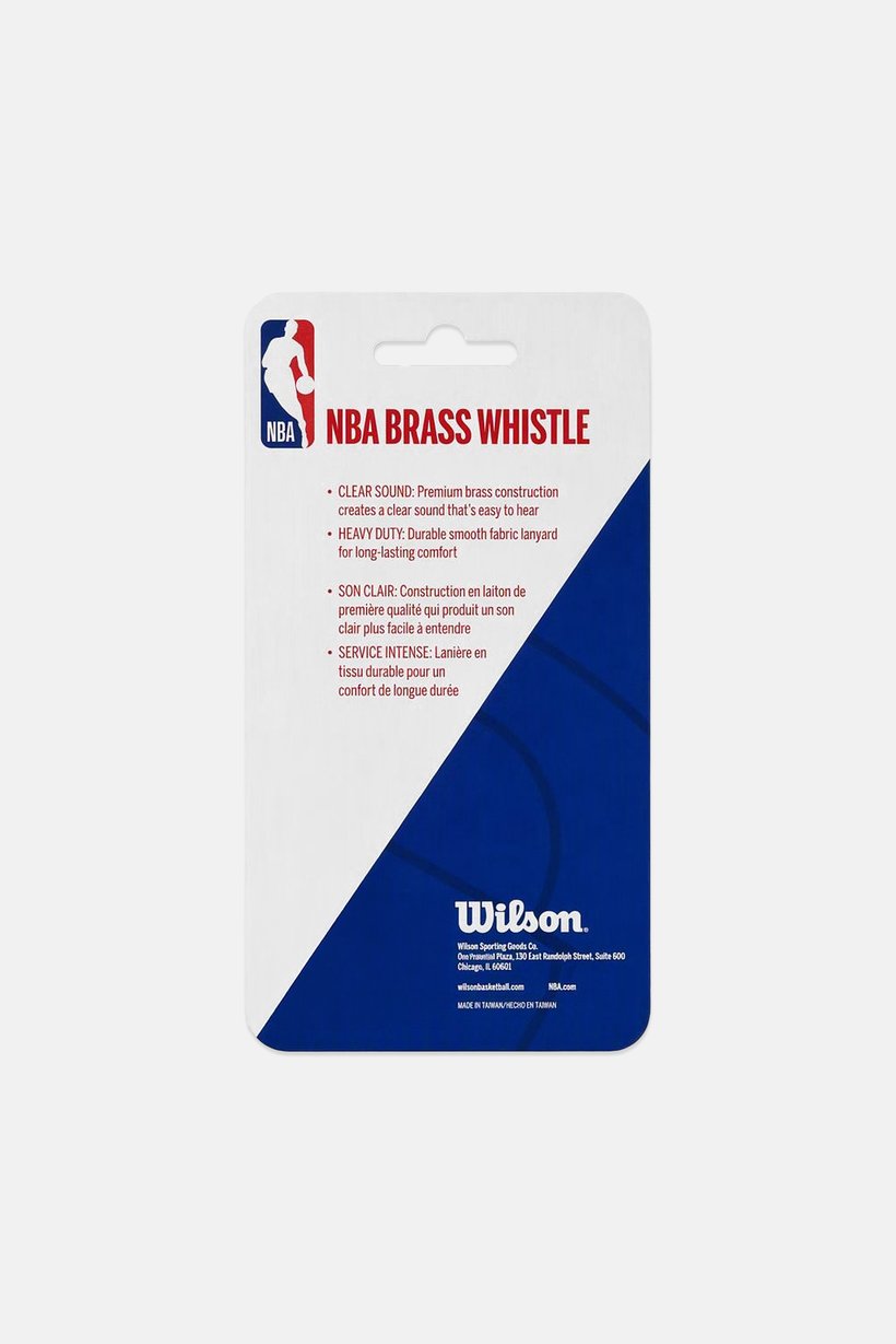 NBA Brass Whistle, Multicolor