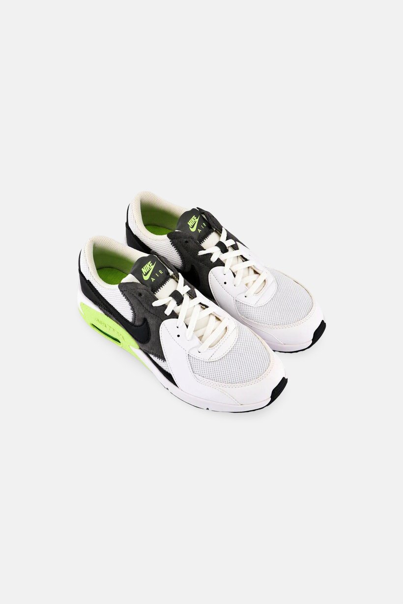 Kids Boy Air Max Excee Lace Up Outdoor Shoes, White