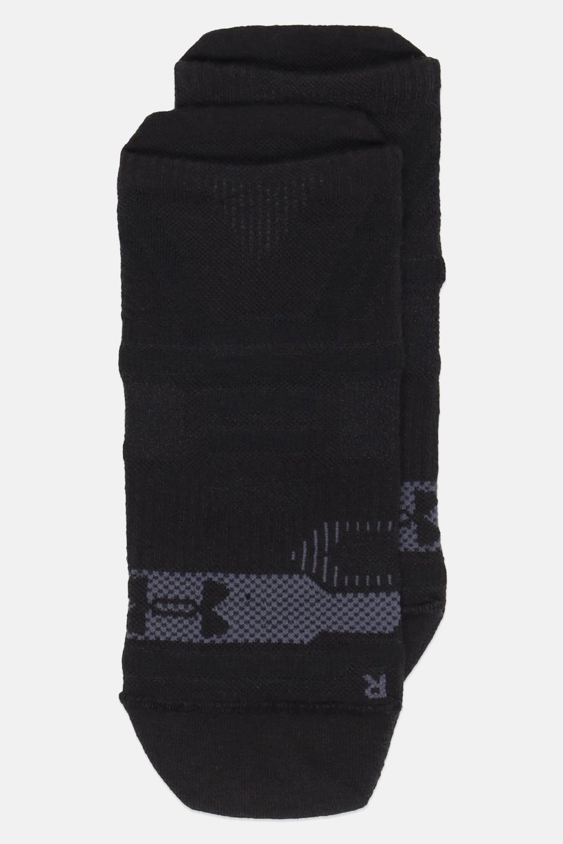 Kids Boy 1 Pair Brand Logo Rush Lightweight Quarter Socks, Black