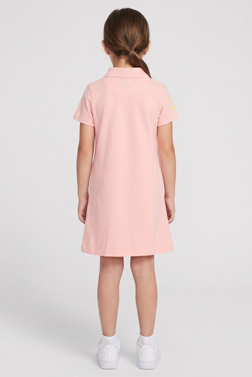 Kids Girl Sportswear Fit Short Sleeve Outdoor Dress, Pink