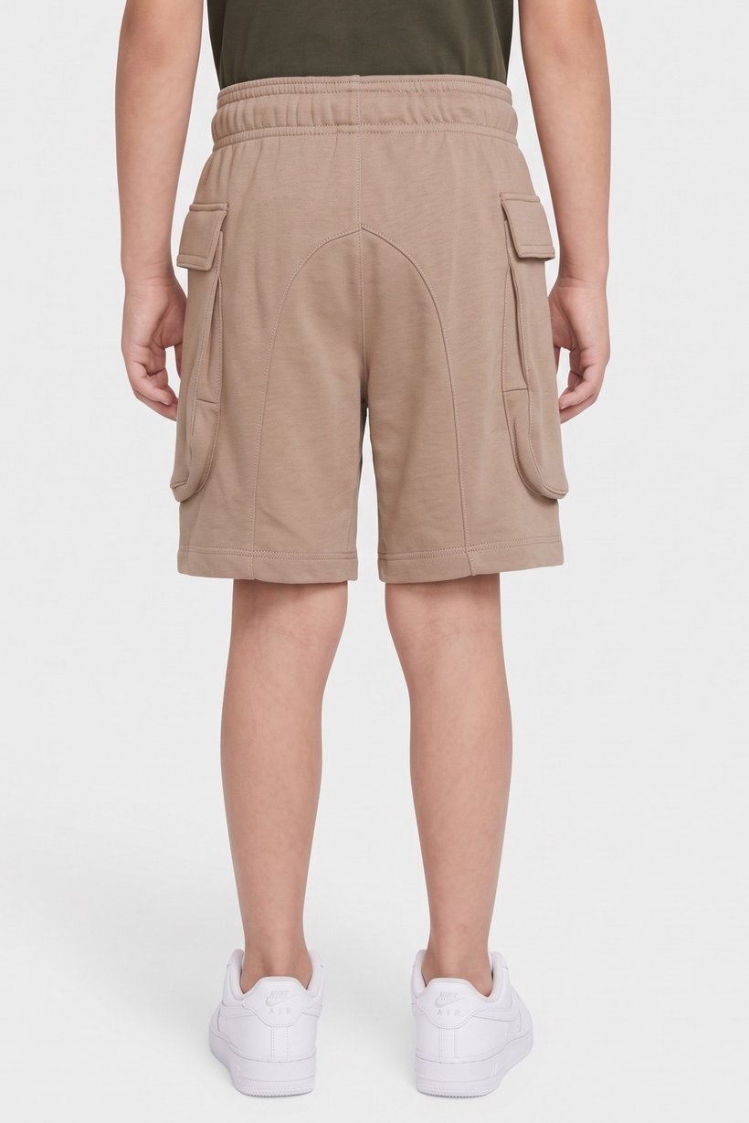 Kids Boy Standard Fit Outdoor Shorts, Dark Beige
