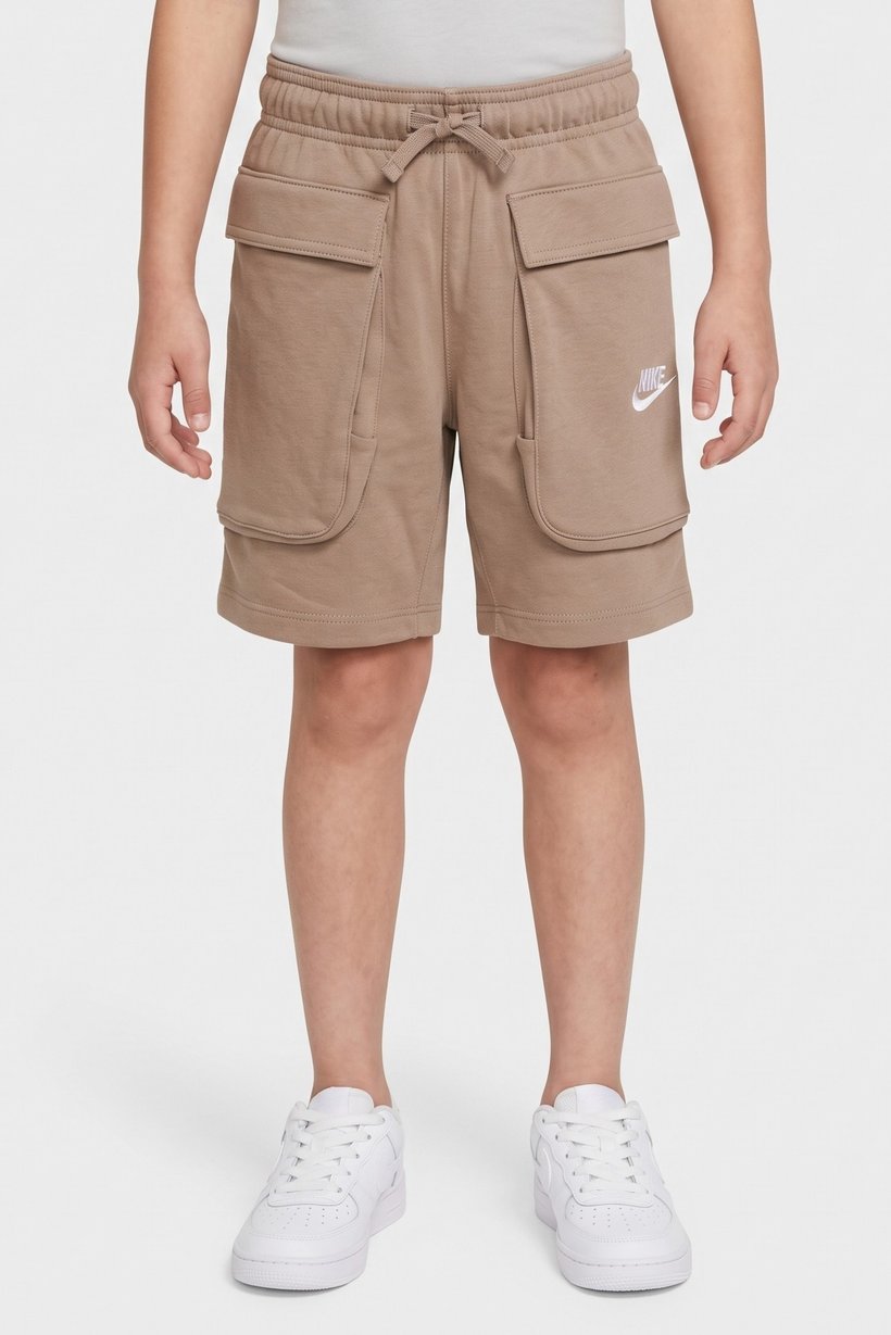 Kids Boy Standard Fit Outdoor Shorts, Light Brown