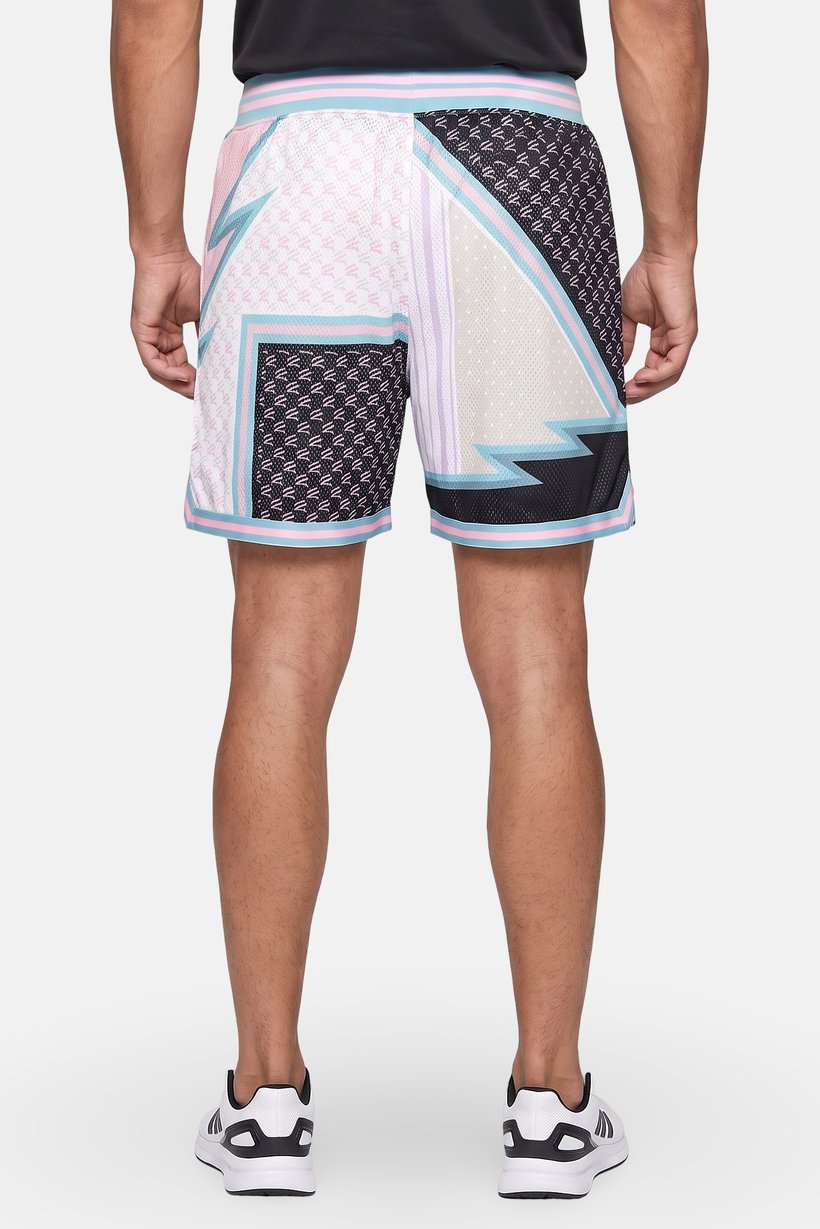Men Loose Fit Training Shorts, Multicolor