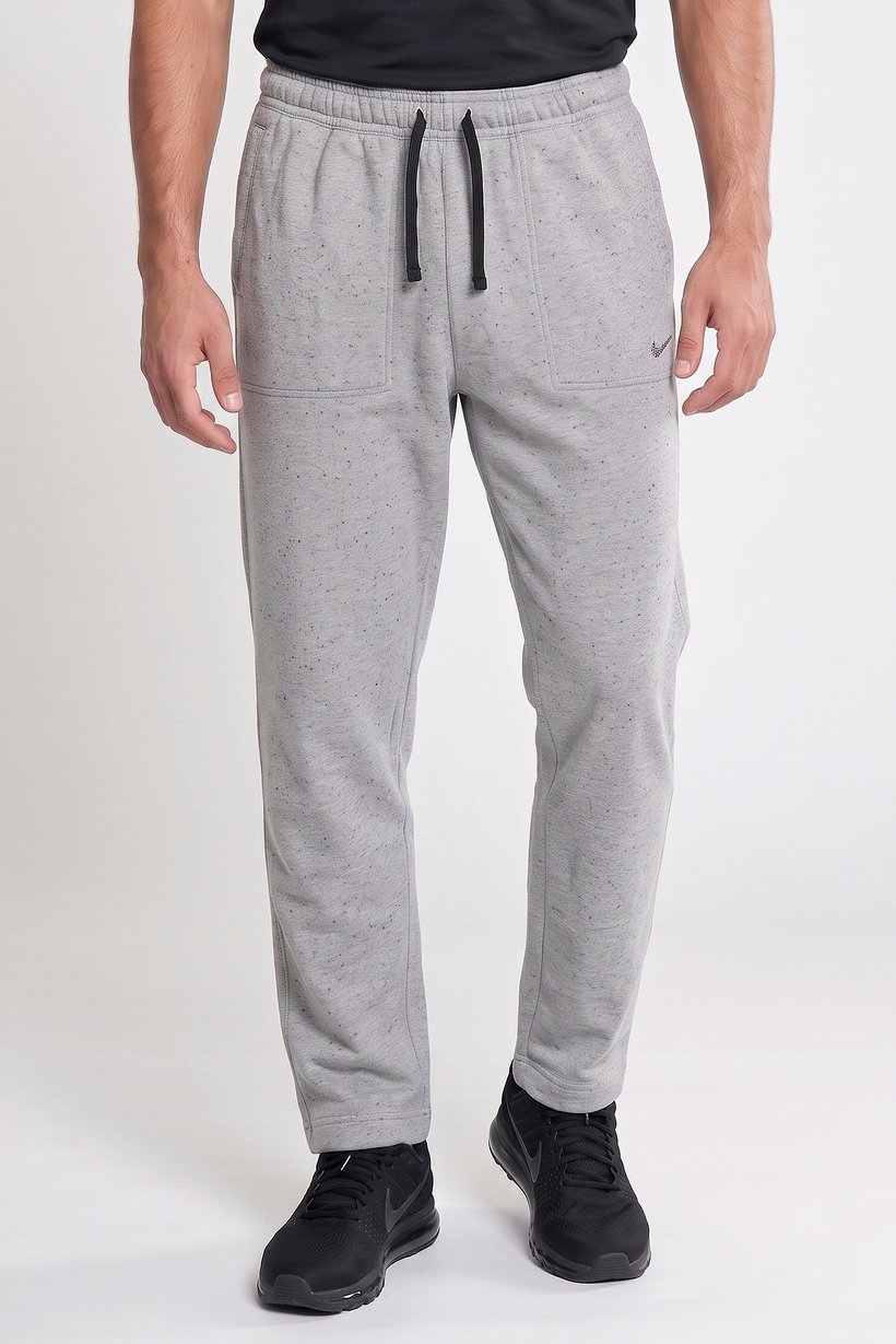 Men Standard Fit Yoga Pants, Grey