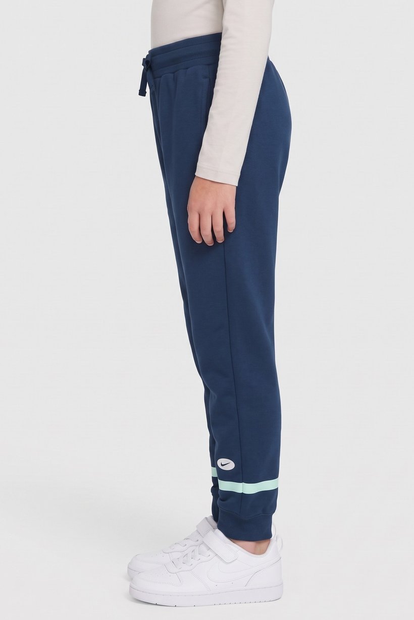 Kids Girl Standard Fit Outdoor Sweatpants, Teal