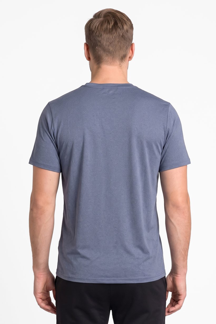 Men Sportswear Fit Short Sleeve Training T-Shirt, Blue