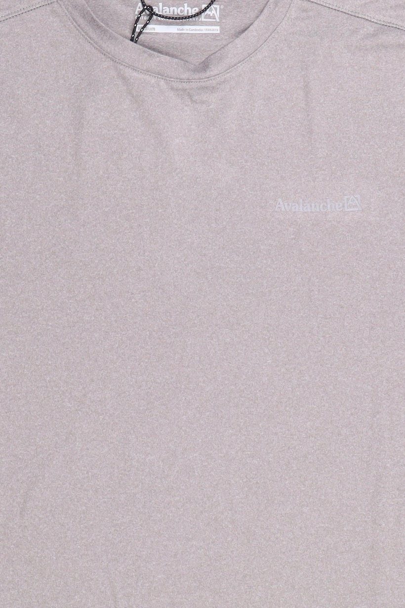 Men Sportswear Fit Short Sleeve Training T-Shirt, Light Grey