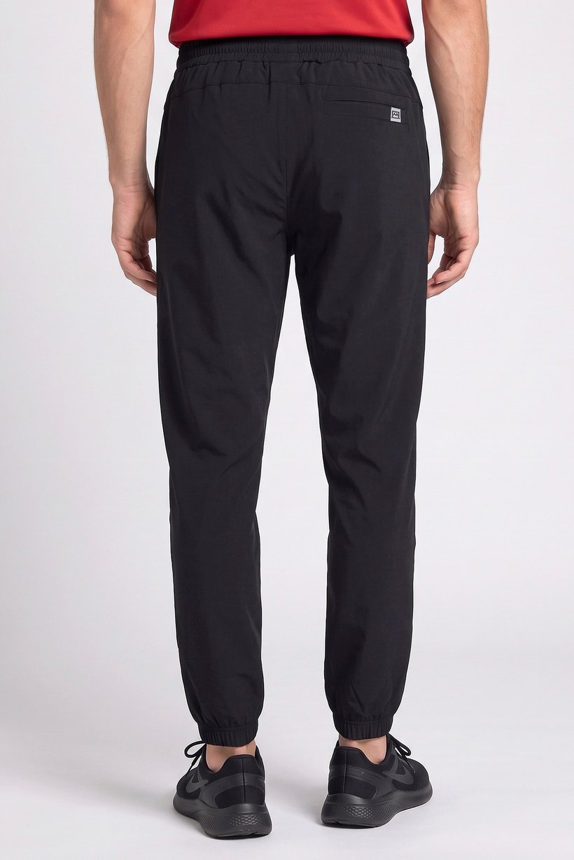 Men Sportswear Fit Training Track Pants, Black