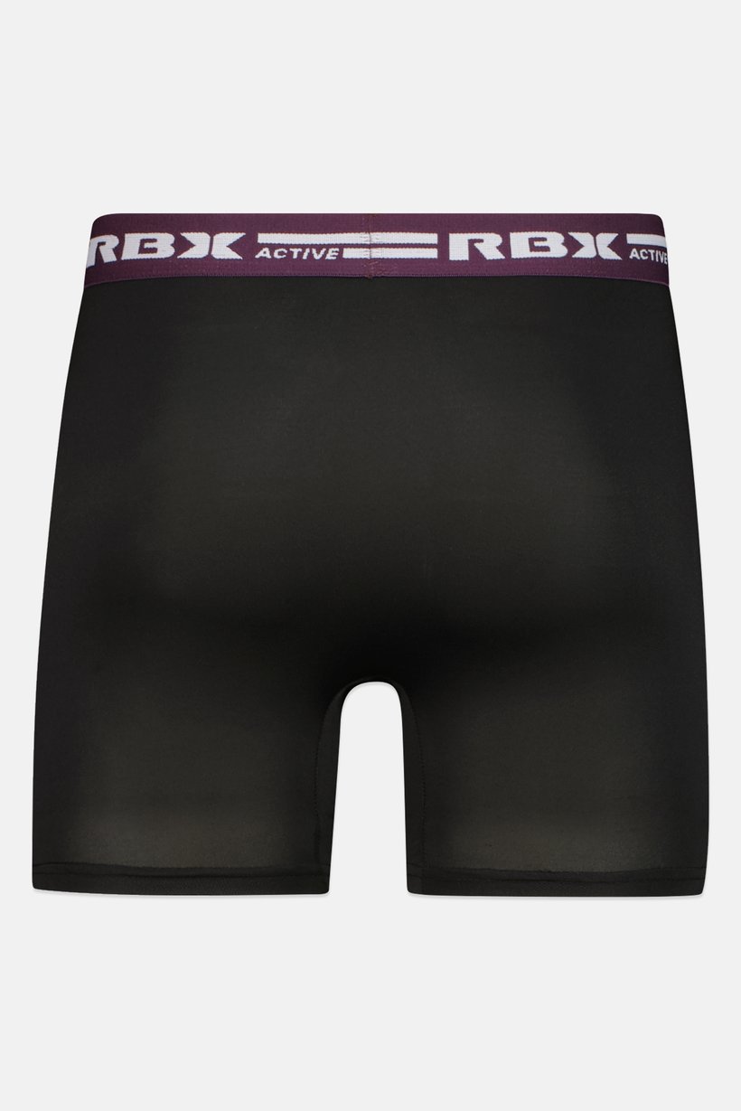 Men 4 Pieces Brand Logo Boxer Briefs, Multicolor