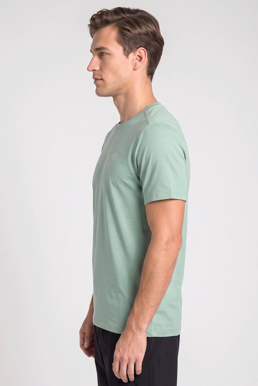 Men Sportswear Fit Short Sleeve Training T-Shirt, Green