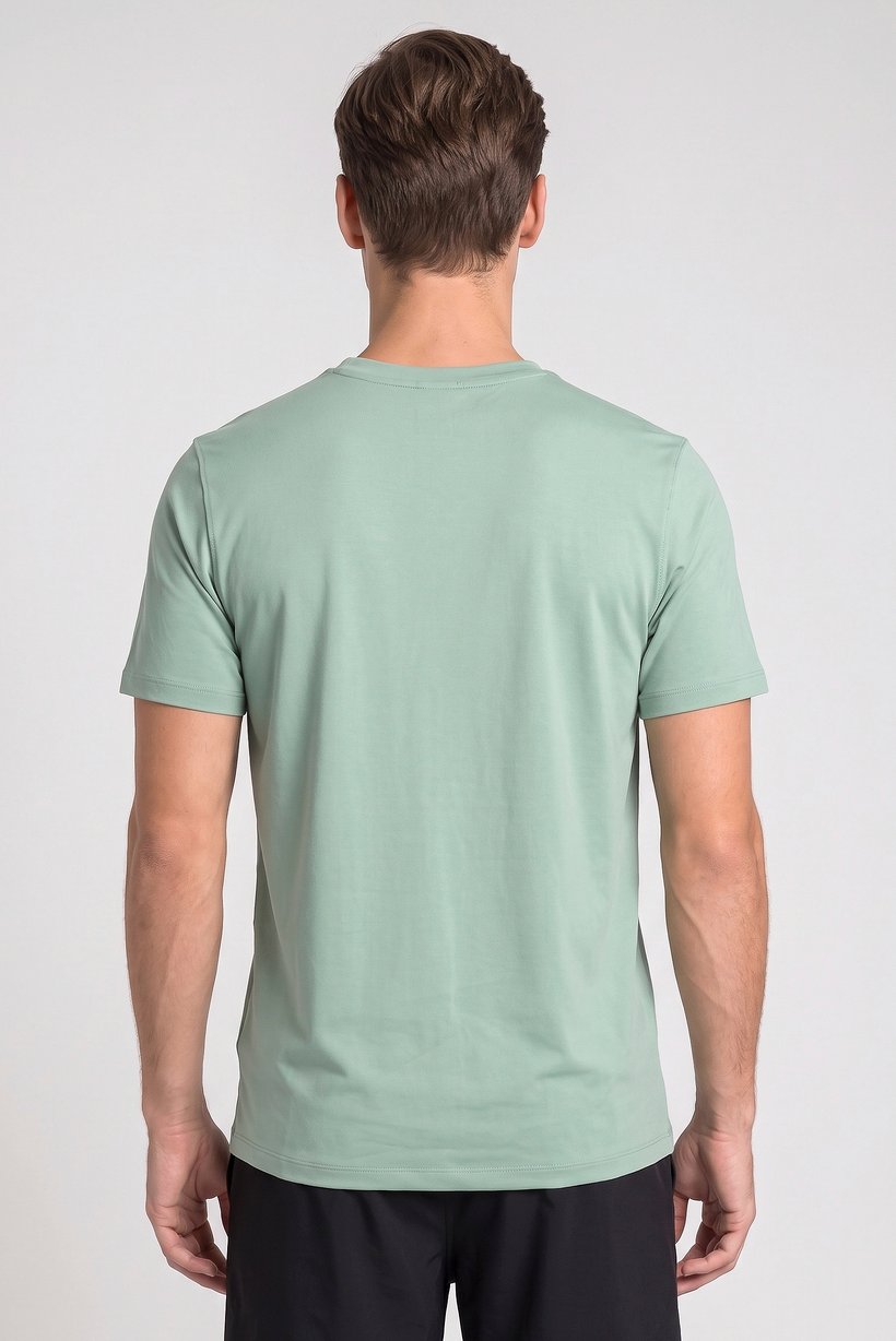 Men Sportswear Fit Short Sleeve Training T-Shirt, Green