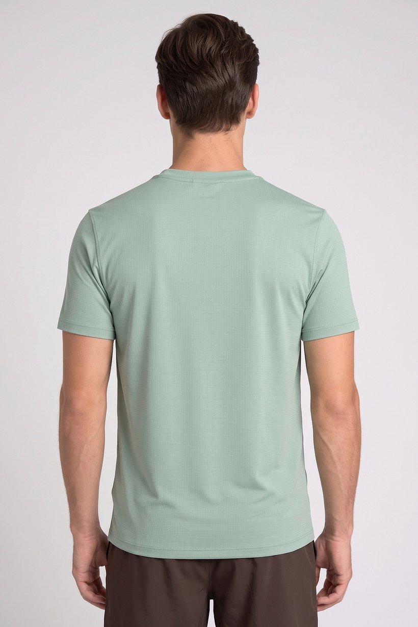 Men Sportswear Fit Short Sleeve Training T-Shirt, Green