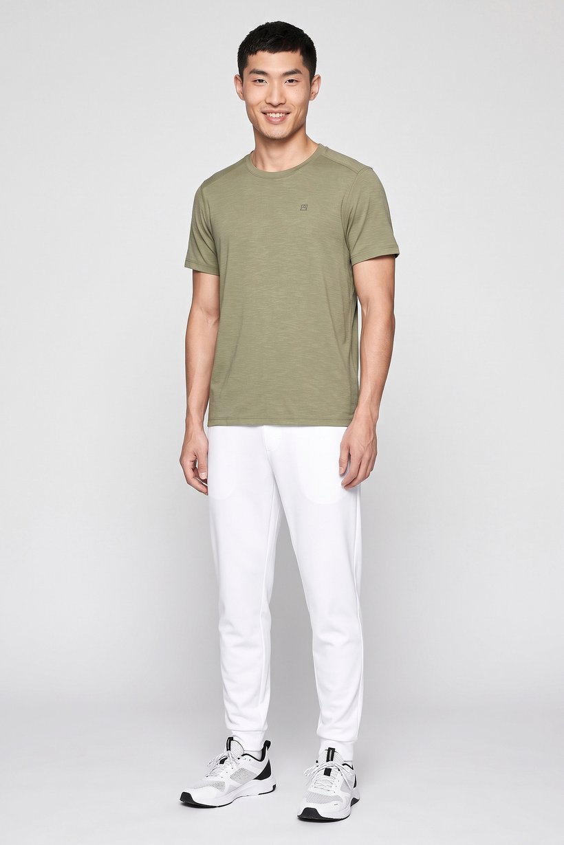 Men Sportswear Fit Short Sleeve Outdoor T-Shirt, Sage