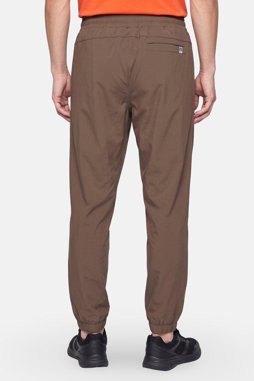 Men Sportswear Fit Training Track Pants, Taupe