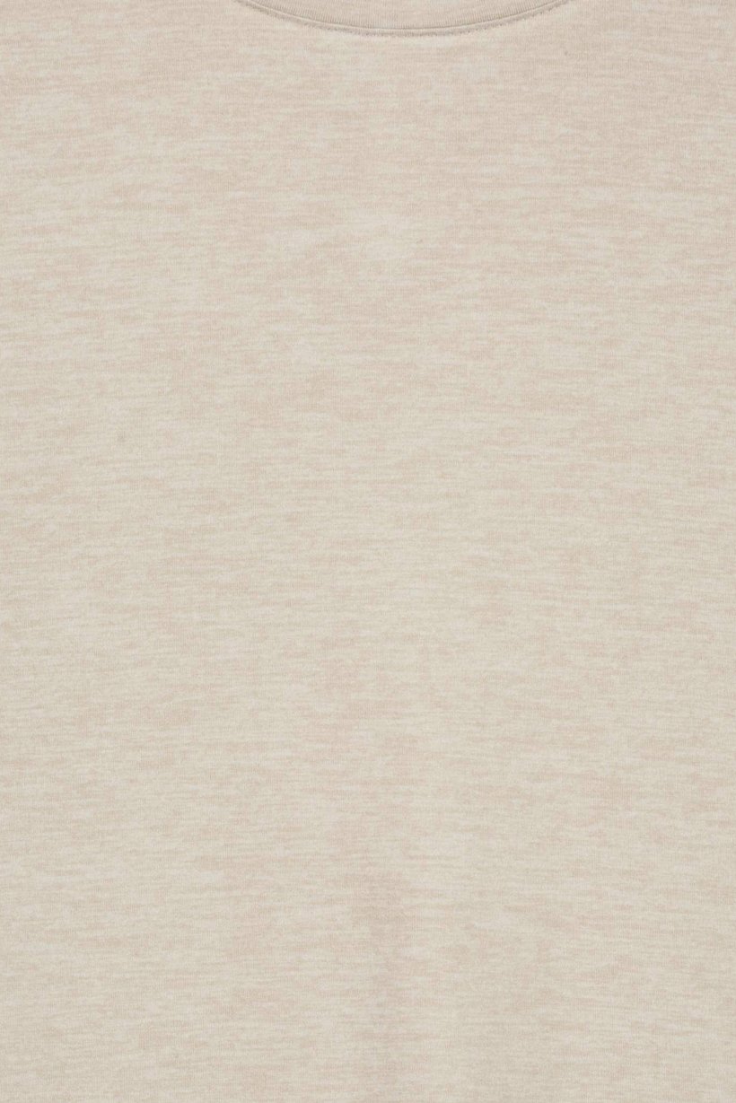 Men Sportswear Fit Short Sleeve Outdoor T-Shirt, Taupe