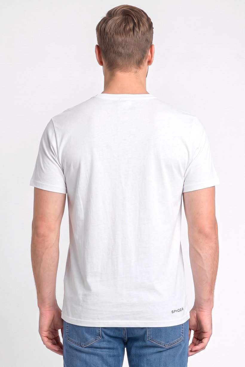 Men 3 Pcs Crew Neck Short Sleeve Solid T-Shirt, Multicolor