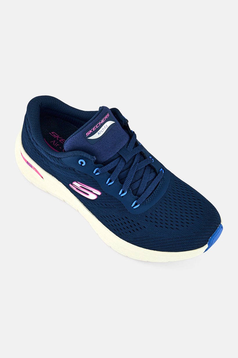 Women Big League Lace Up Training Shoes, Navy