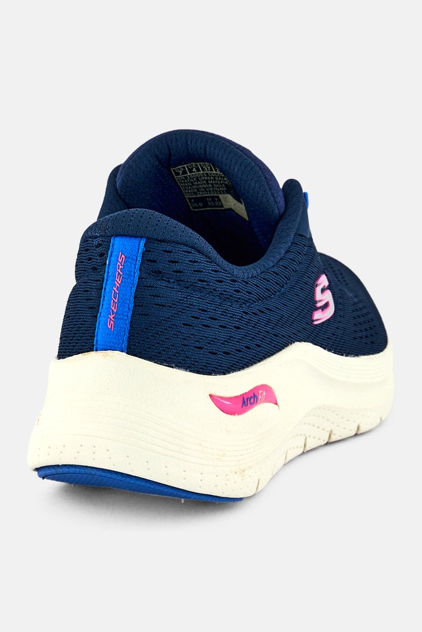 Women Big League Lace Up Training Shoes, Navy