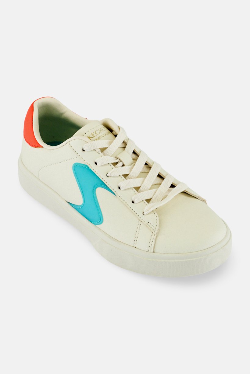 Kids Girl Eden Lx Lace Up Tennis Shoes, Ivory