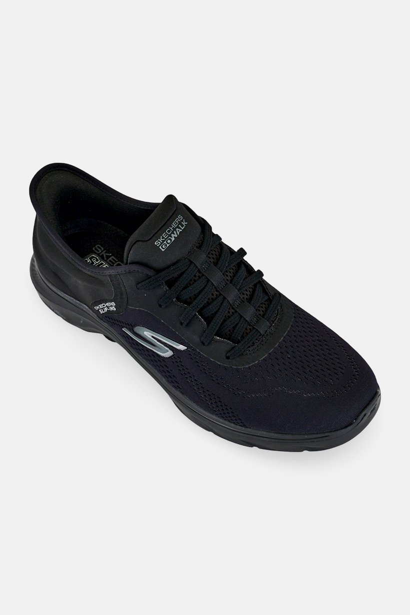 Women Go Walk 7 Lace Up Outdoor Shoes, Black
