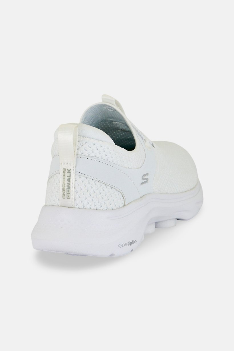 Women Go Walk 7 Lace Up Walking Shoes, White