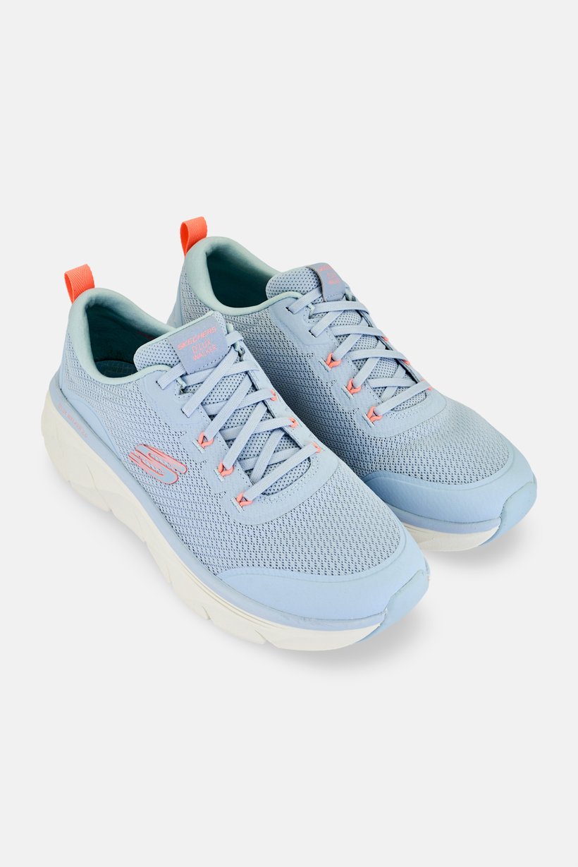 Women Dlux Walker Slip On Walking Shoes, Light Blue