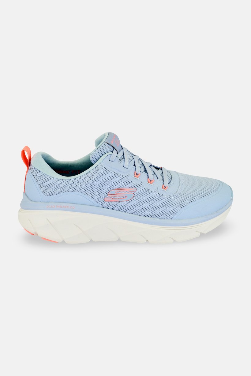 Women Dlux Walker Slip On Walking Shoes, Light Blue