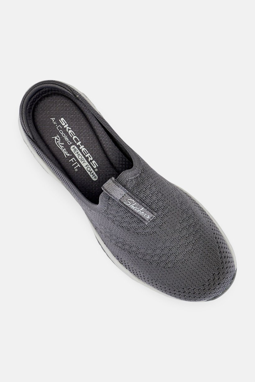 Women Commute Time Slip On Outdoor Shoes, Charcoal Grey