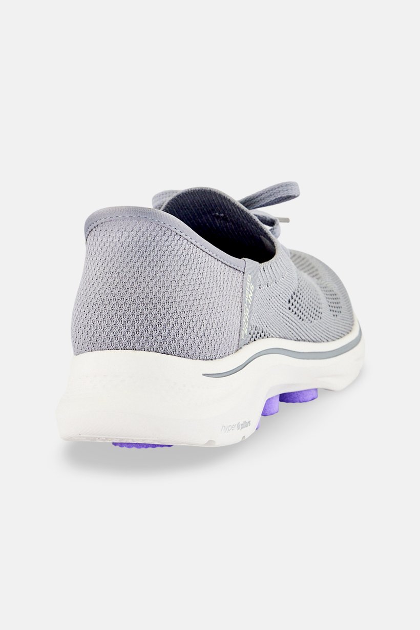 Women Go Walk 7 Lace Up Walking Shoes, Grey