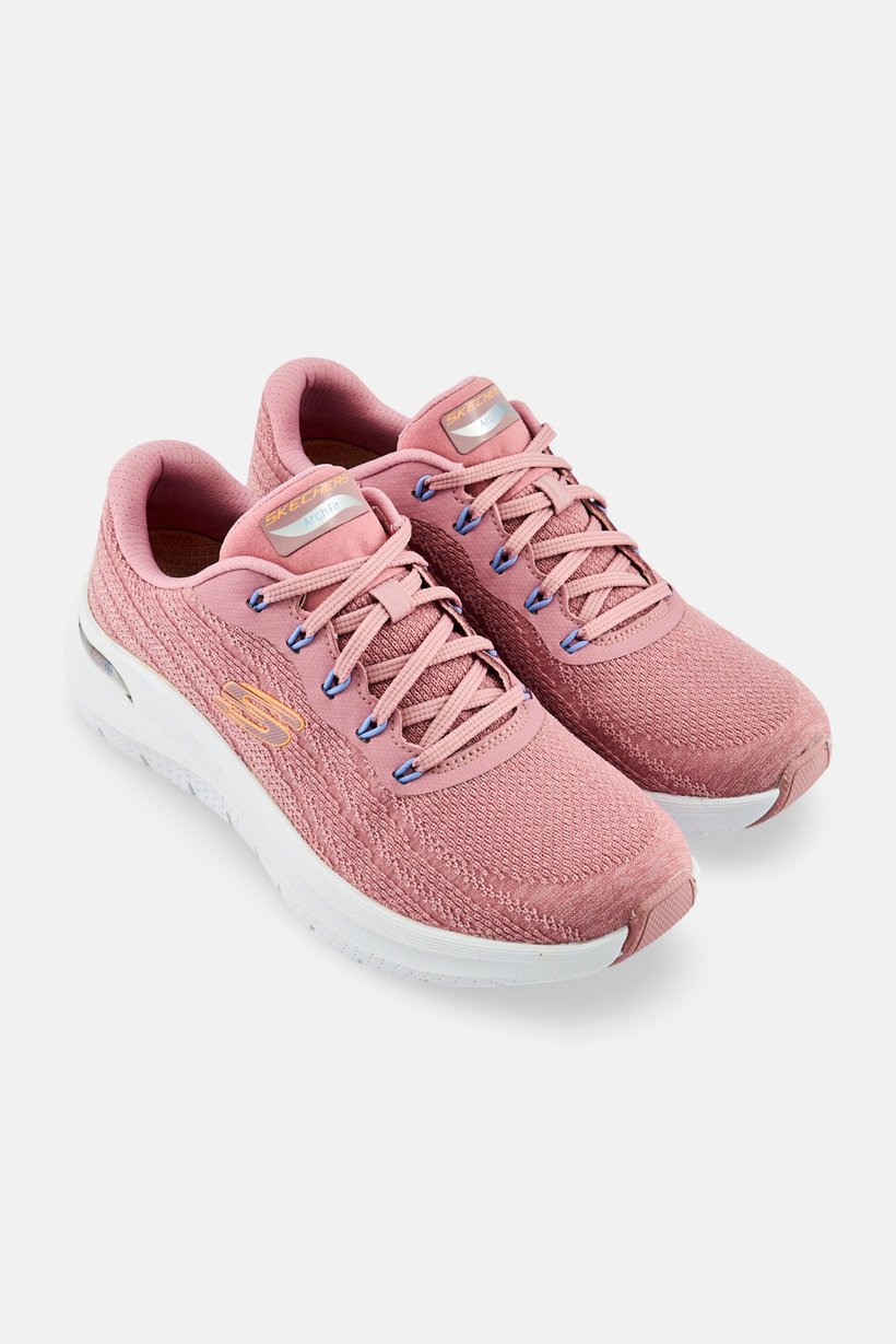 Women Arch Fit 2,0 Lace Up Training Shoes, Dusty Pink