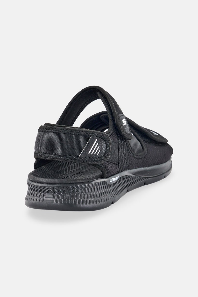 Men Go Consistent Velcro Closure Outdoor Sandals, Black