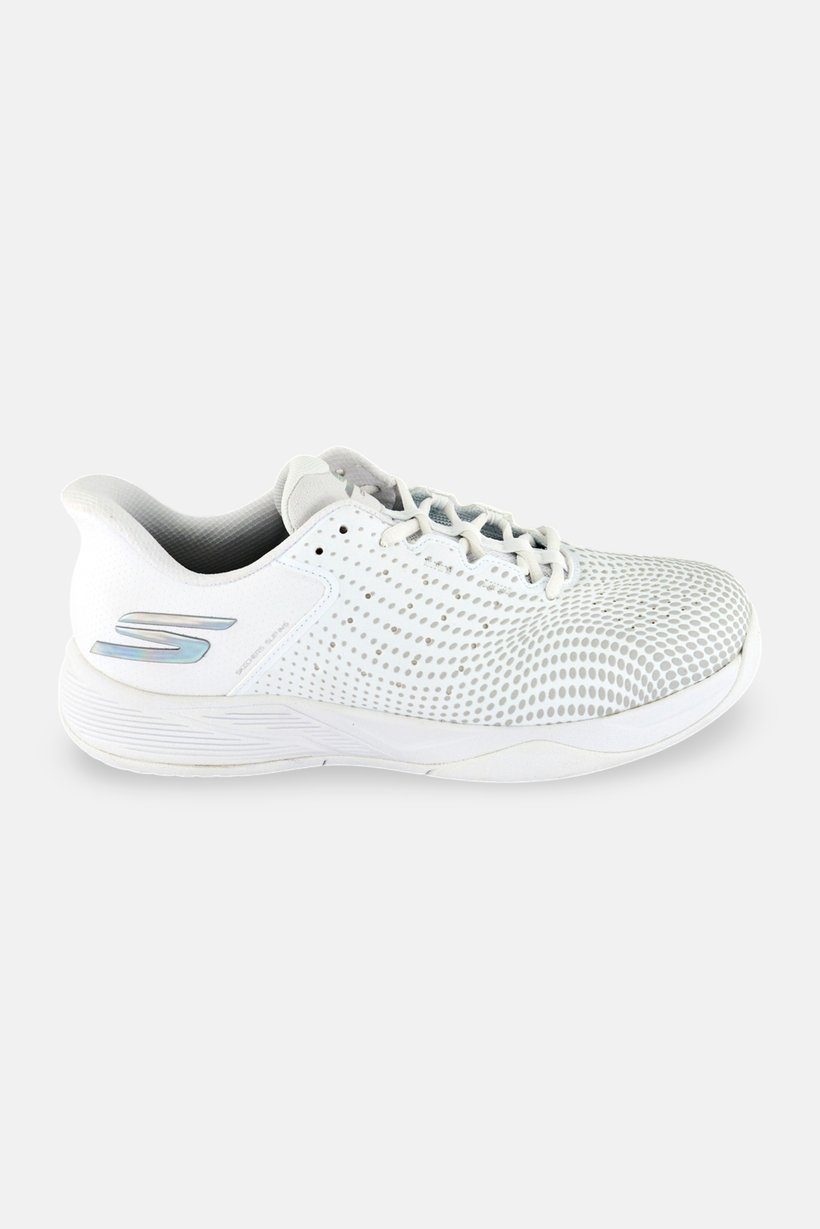 Women Viper Court Reload Lace Up Pickle Ball Shoes, White