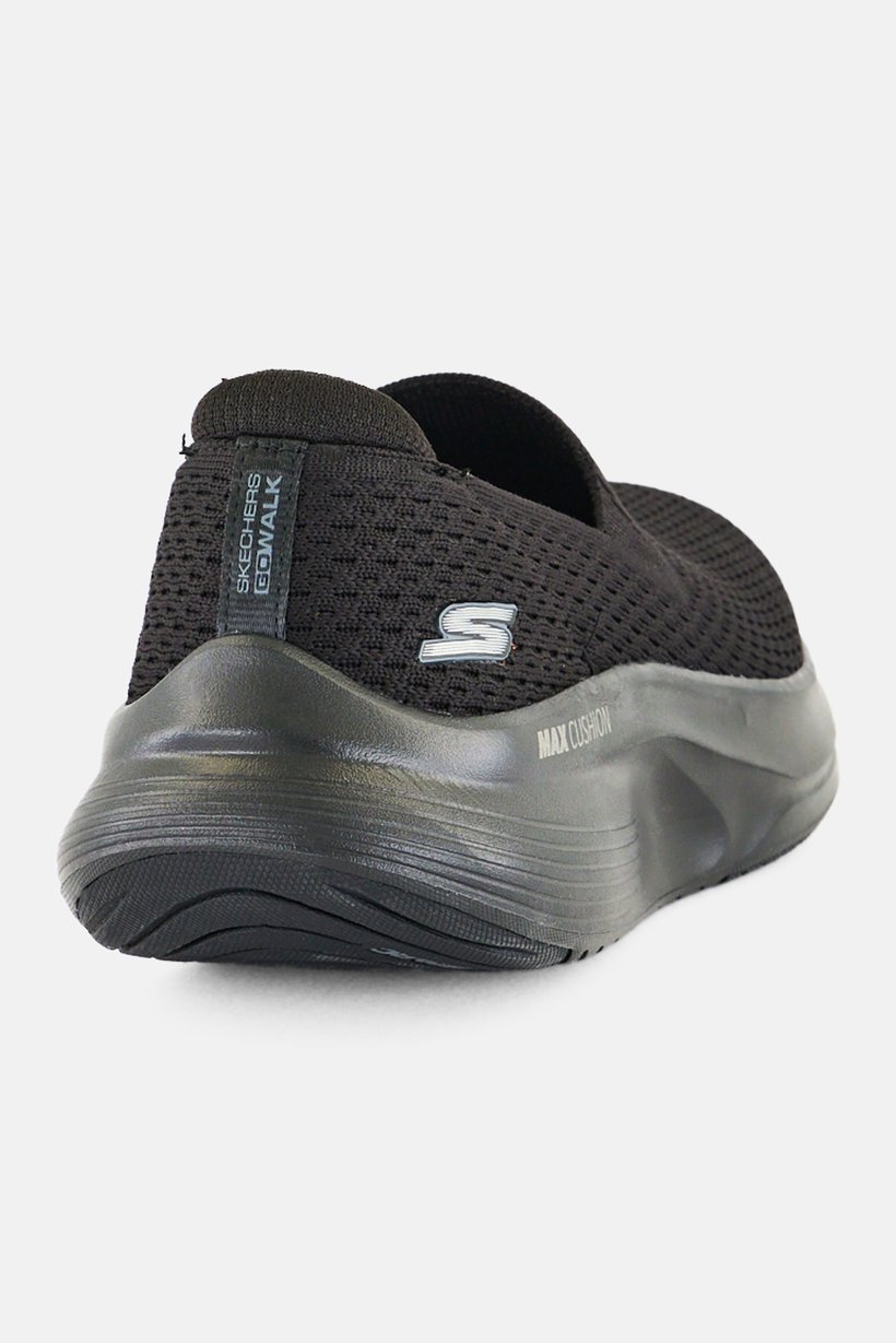 Women Go Walk Max Walker Slip On Outdoor Shoes, Black