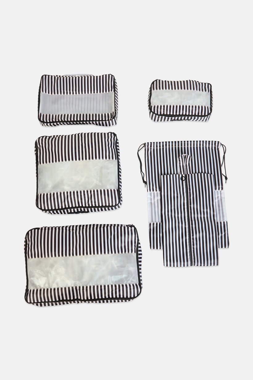 6 Piece Travel Storage Set, Multicolor