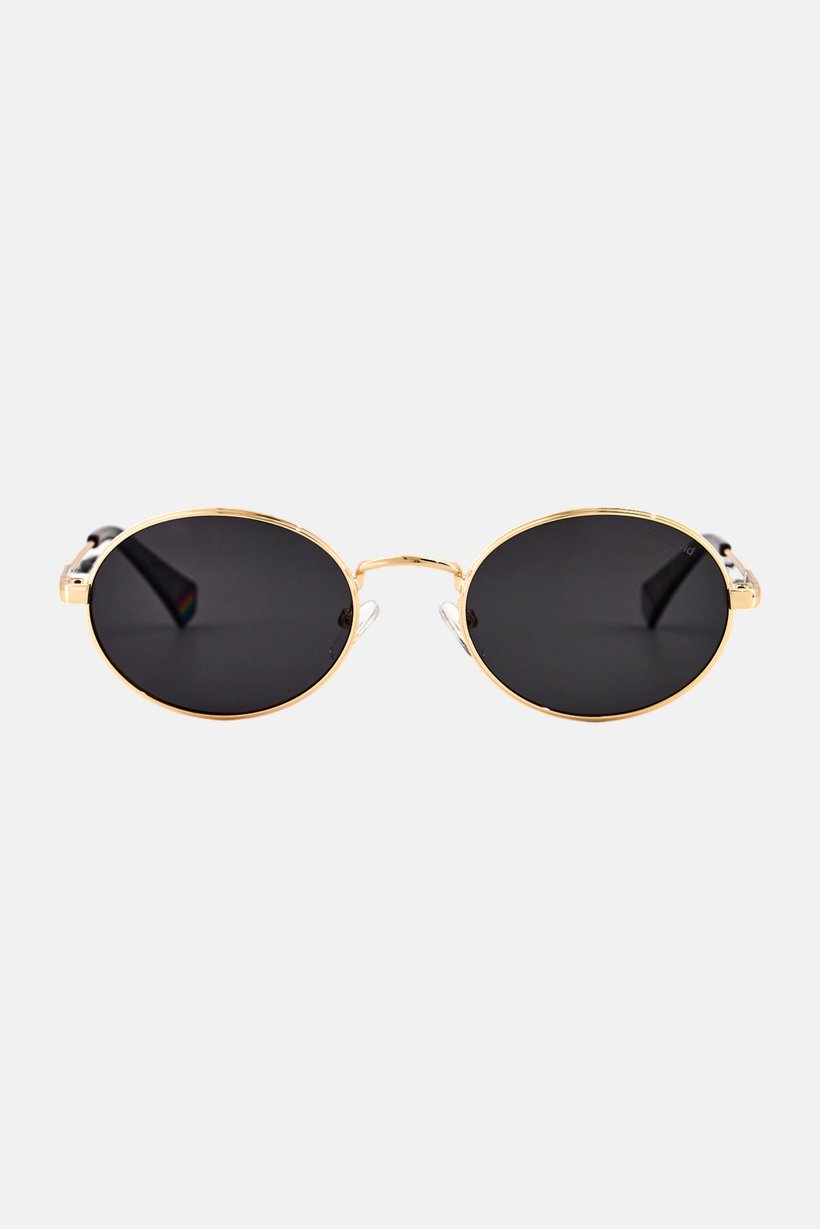 Men 20736500053M9 Round Sunglasses, Gold
